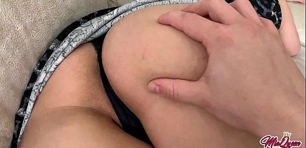  My cousin wants to know how feels cum inside a real tight pussy